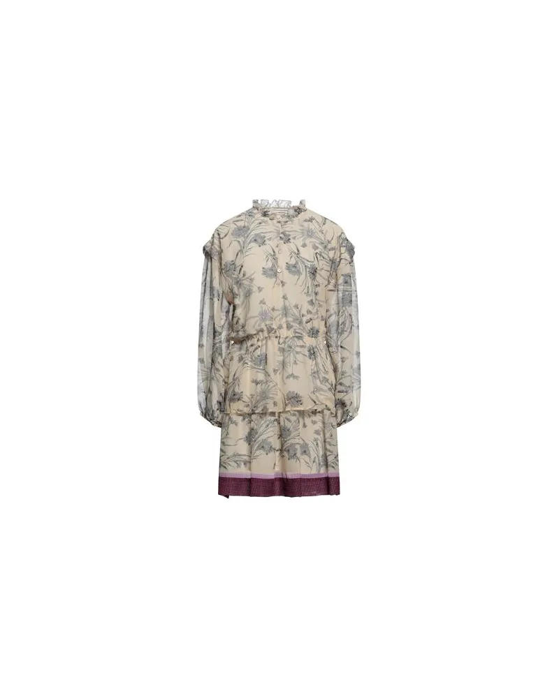 Semicouture KLEIDER - Mini-Kleiderauf YOOX.COM Beige