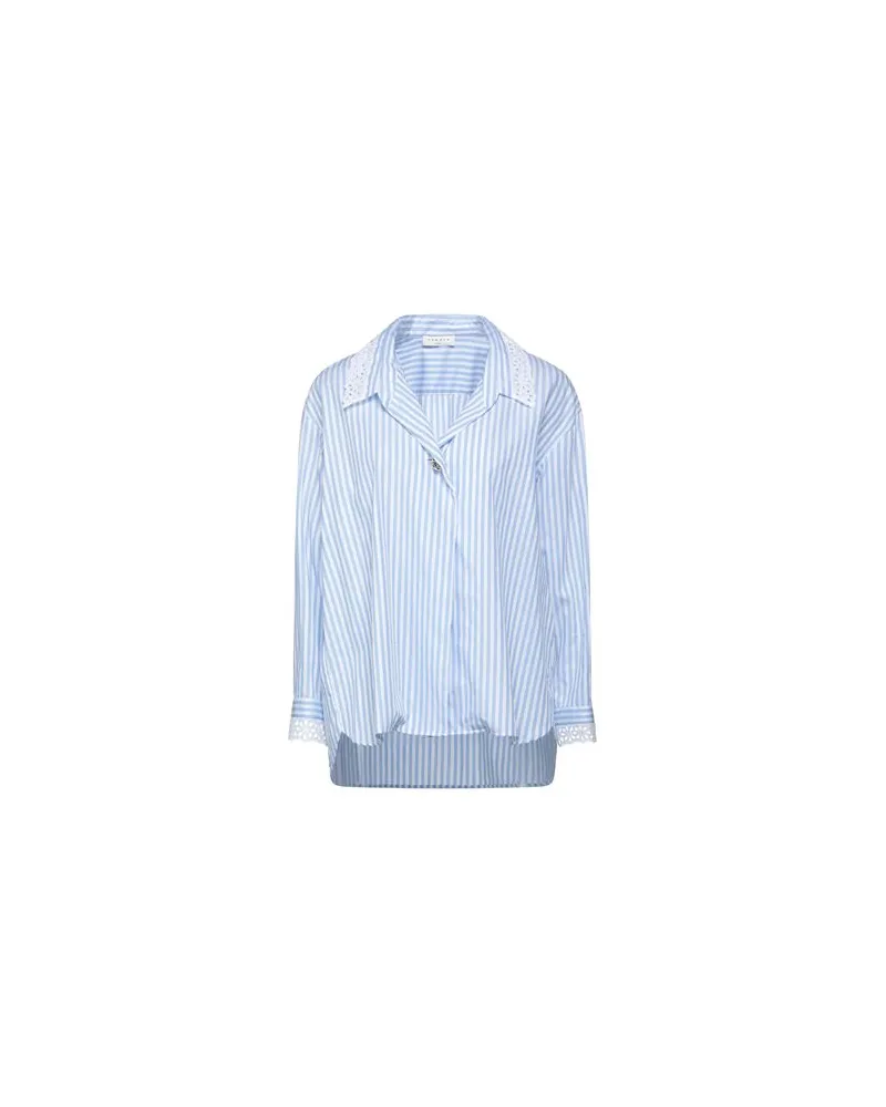 Sandro TOPS - Hemdenauf YOOX.COM Himmelblau