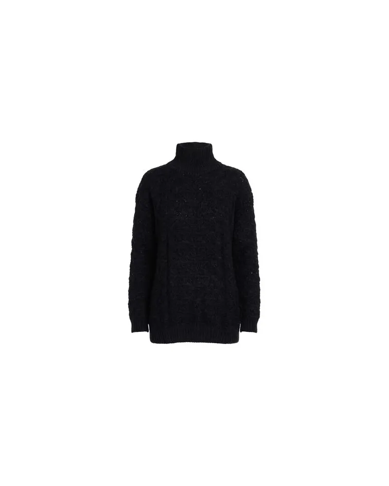 Semicouture STRICKWAREN - Rollkragenpulloverauf YOOX.COM Schwarz