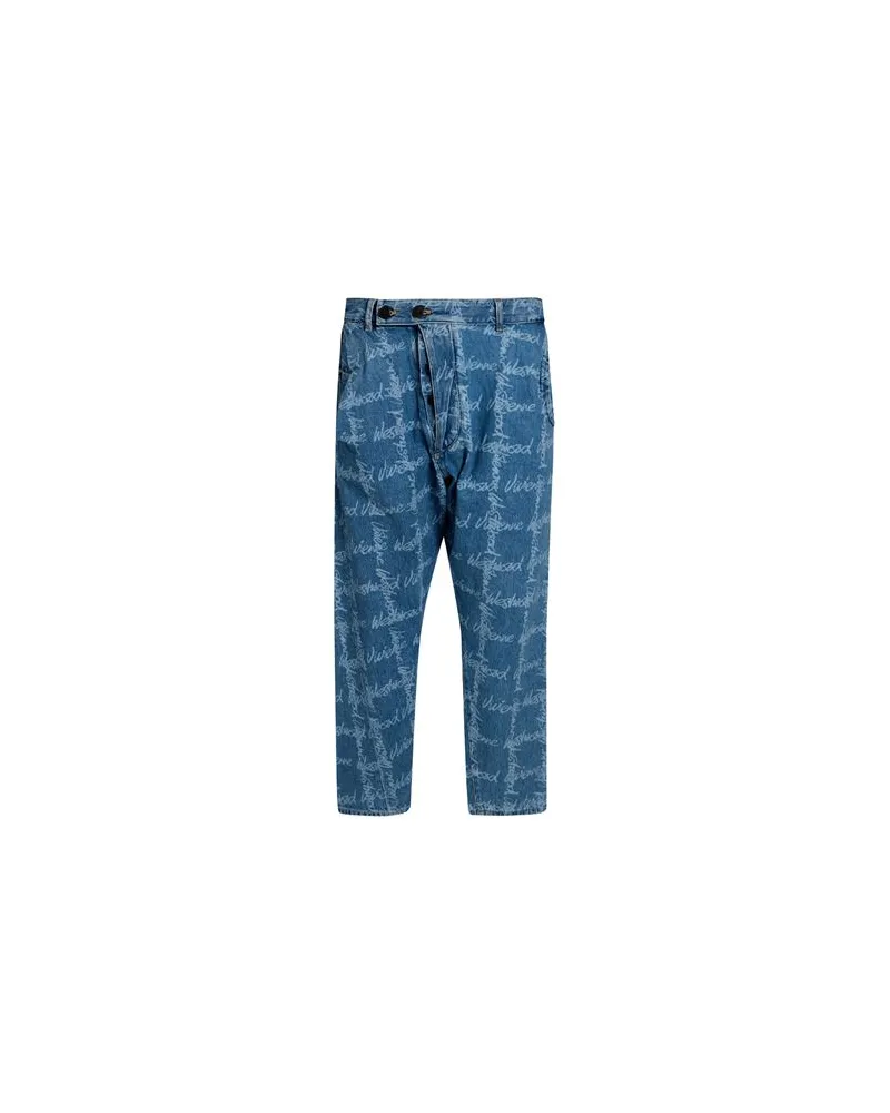 Vivienne Westwood HOSEN & RÖCKE - Jeanshosenauf YOOX.COM Blau