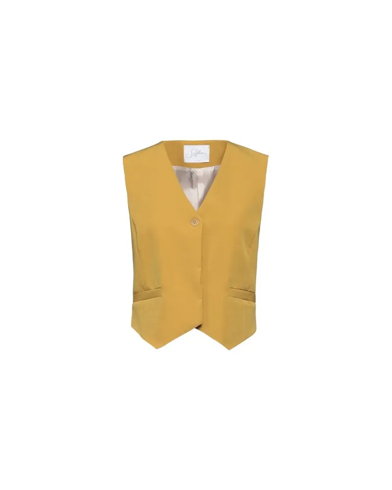 Soallure ANZÜGE und CO-ORDS - Couture-Westenauf YOOX.COM Senf