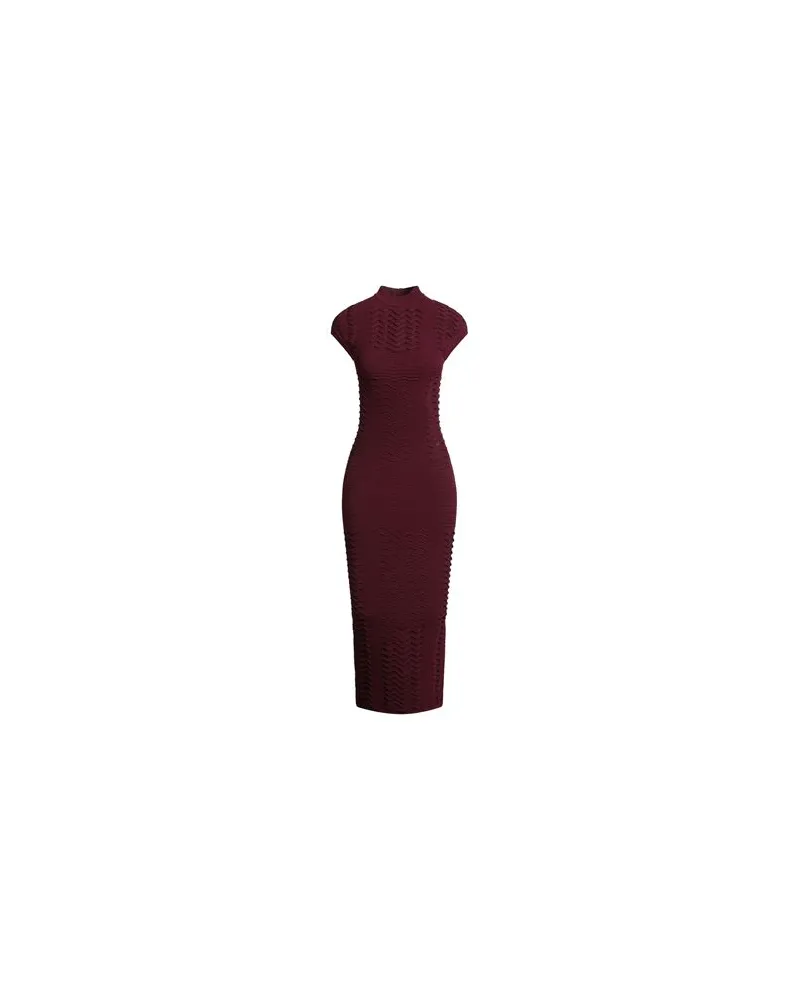 Balmain KLEIDER - Midi-Kleiderauf YOOX.COM Bordeaux