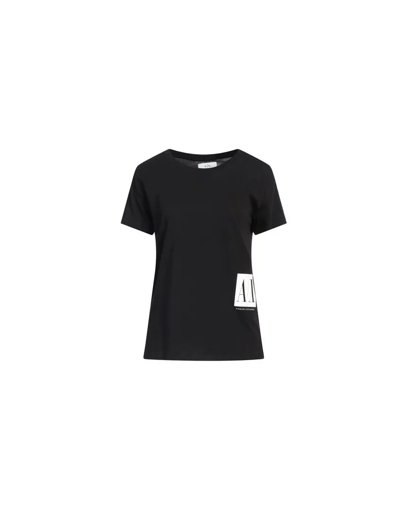 Armani Exchange TOPS - T-shirtsauf YOOX.COM Schwarz