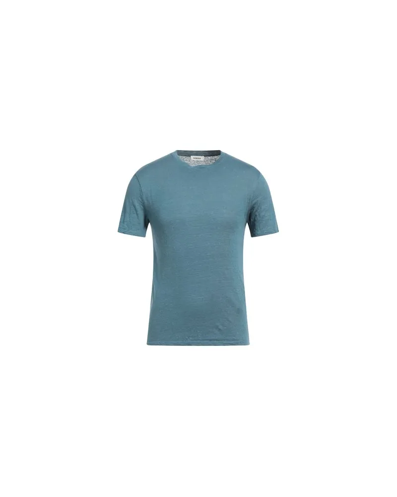 Sandro TOPS - T-shirtsauf YOOX.COM Aquamarin
