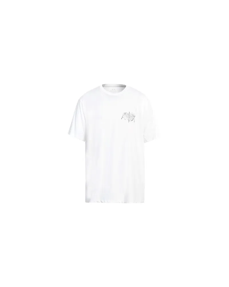 Armani Exchange TOPS - T-shirtsauf YOOX.COM Weiß
