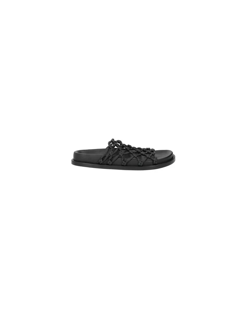 Jil Sander SCHUHE - Sandalenauf YOOX.COM Schwarz