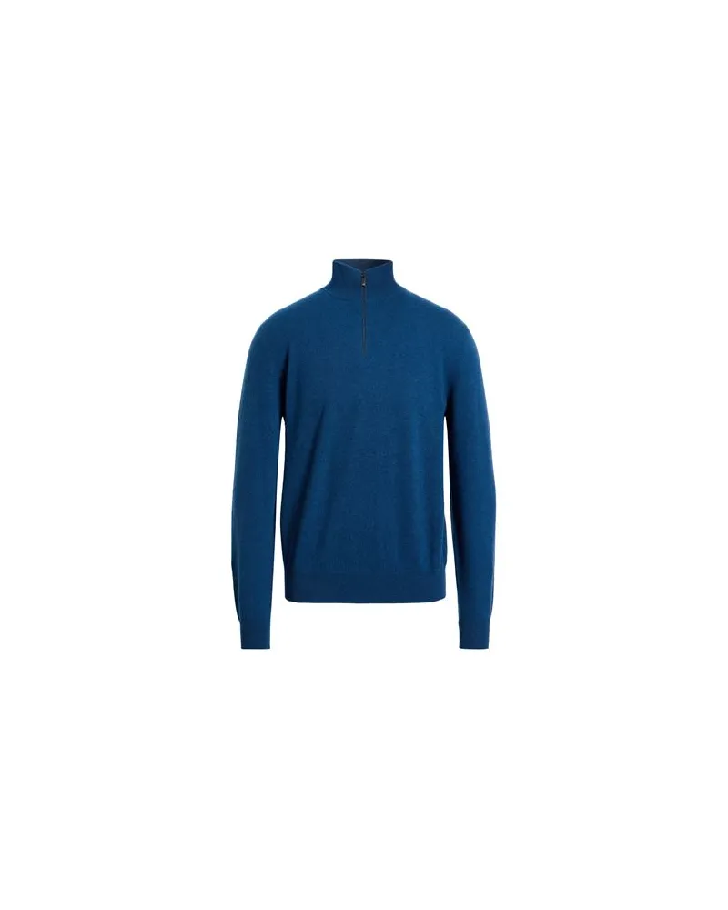 Massimo Alba STRICKWAREN - Rollkragenpulloverauf YOOX.COM Blau