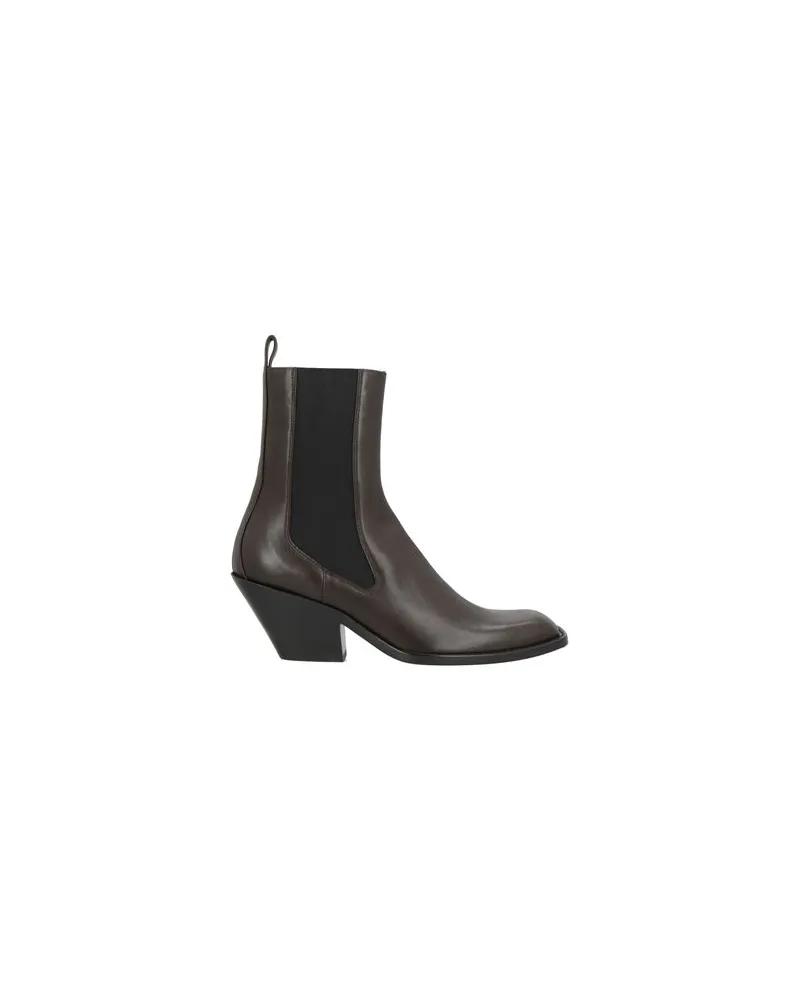 KHAITE SCHUHE - Stiefelettenauf YOOX.COM Dunkelbraun