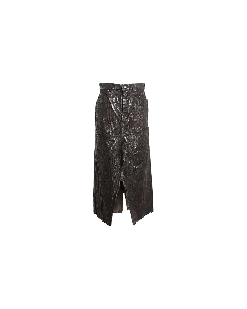 Rick Owens HOSEN & RÖCKE - Jeansröckeauf YOOX.COM Stahlgrau
