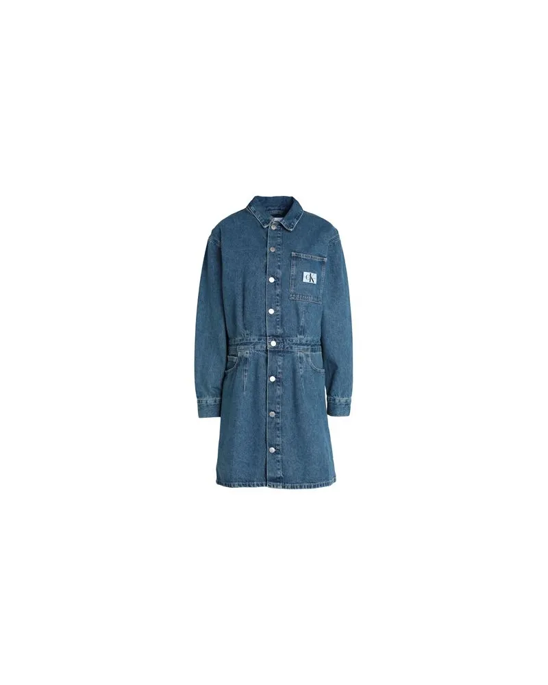 Calvin Klein KLEIDER - Mini-Kleiderauf YOOX.COM Blau
