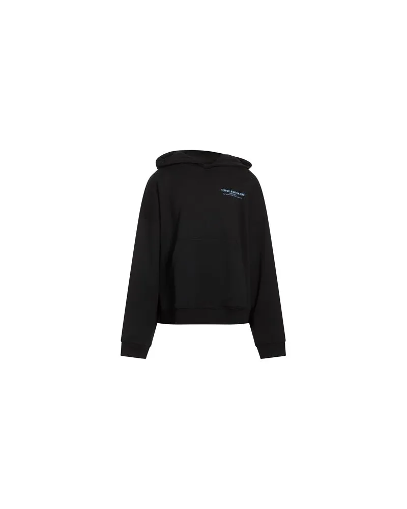 Versace Jeans TOPS - Sweatshirtsauf YOOX.COM Schwarz