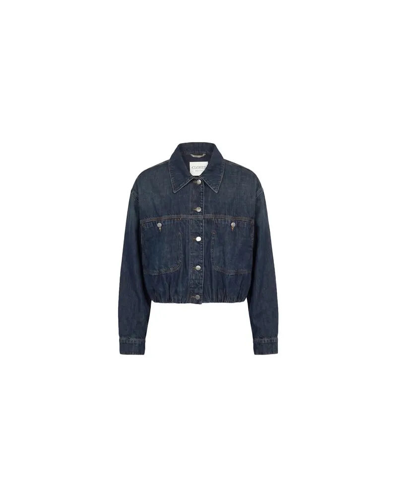 Closed JACKEN & MÄNTEL - Jeansjacken/Mäntelauf YOOX.COM Blau