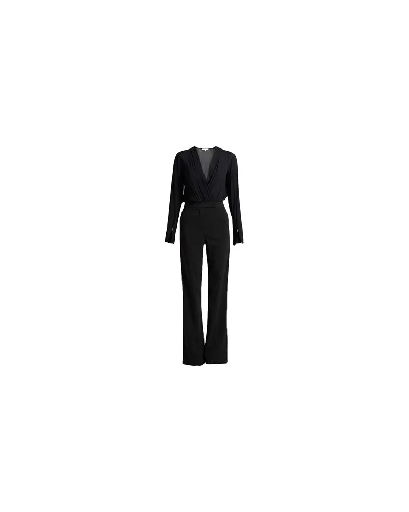 Patrizia Pepe OVERALLS - Jumpsuitsauf YOOX.COM Schwarz