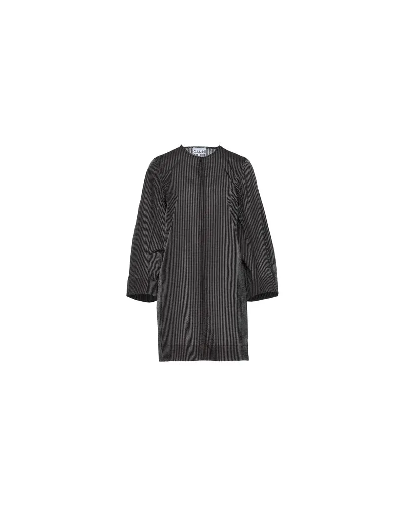 Ganni KLEIDER - Mini-Kleiderauf YOOX.COM Dunkelbraun
