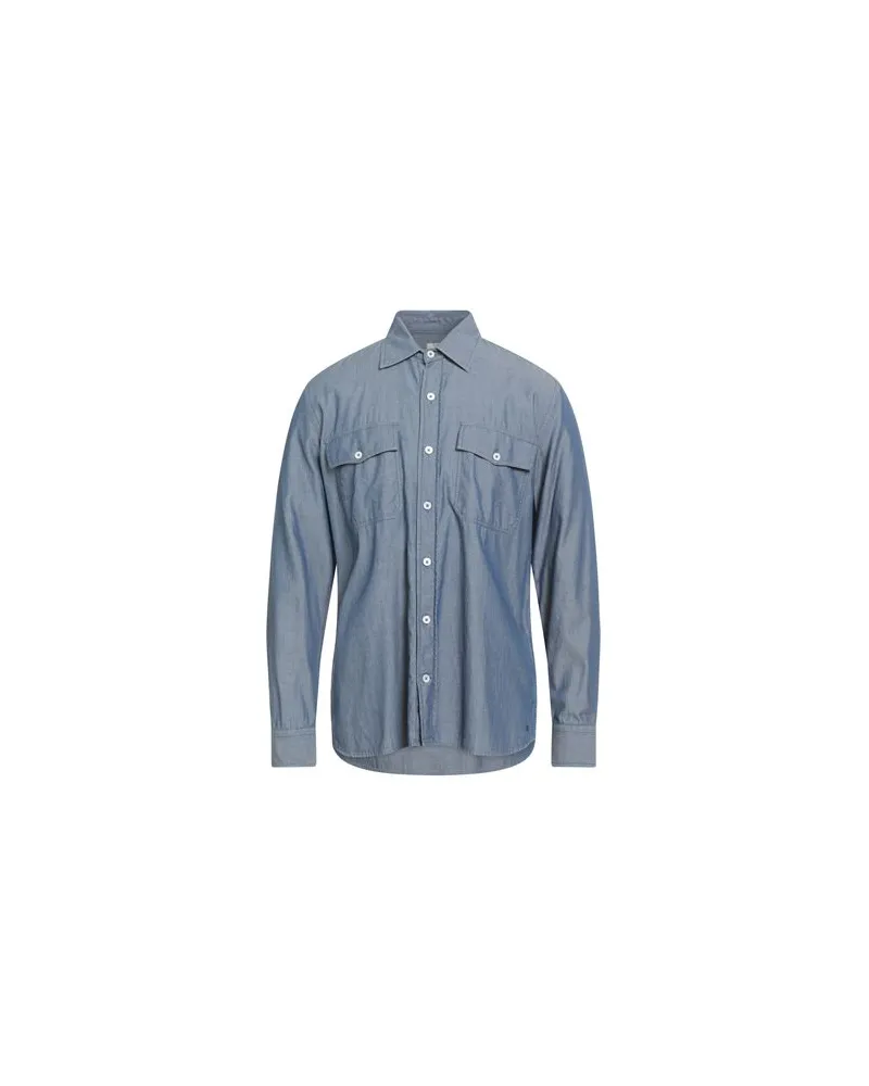 Brooksfield TOPS - Hemdenauf YOOX.COM Taubenblau