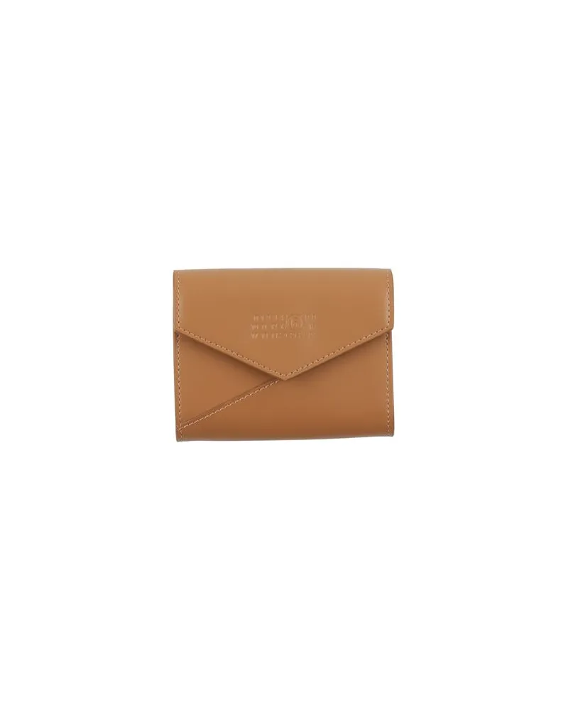 Maison Margiela Kleinlederwaren - Brieftaschenauf YOOX.COM Kamel