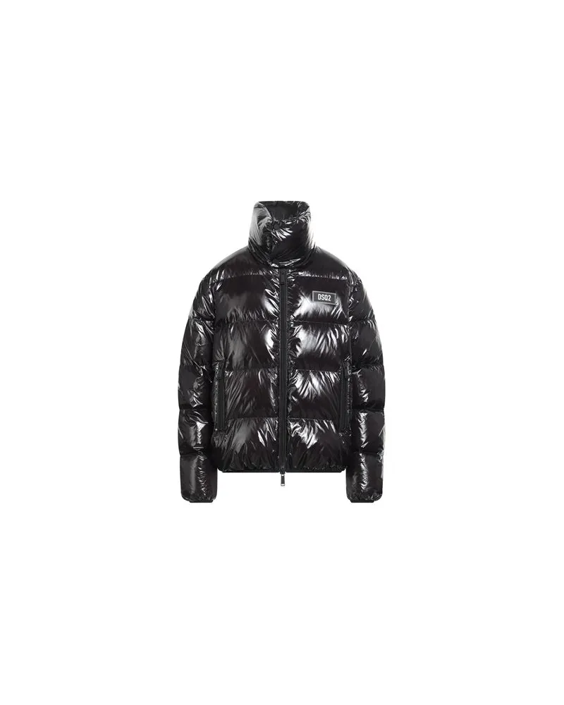 Dsquared2 JACKEN & MÄNTEL - Pufferjacken & Daunenjackenauf YOOX.COM Schwarz