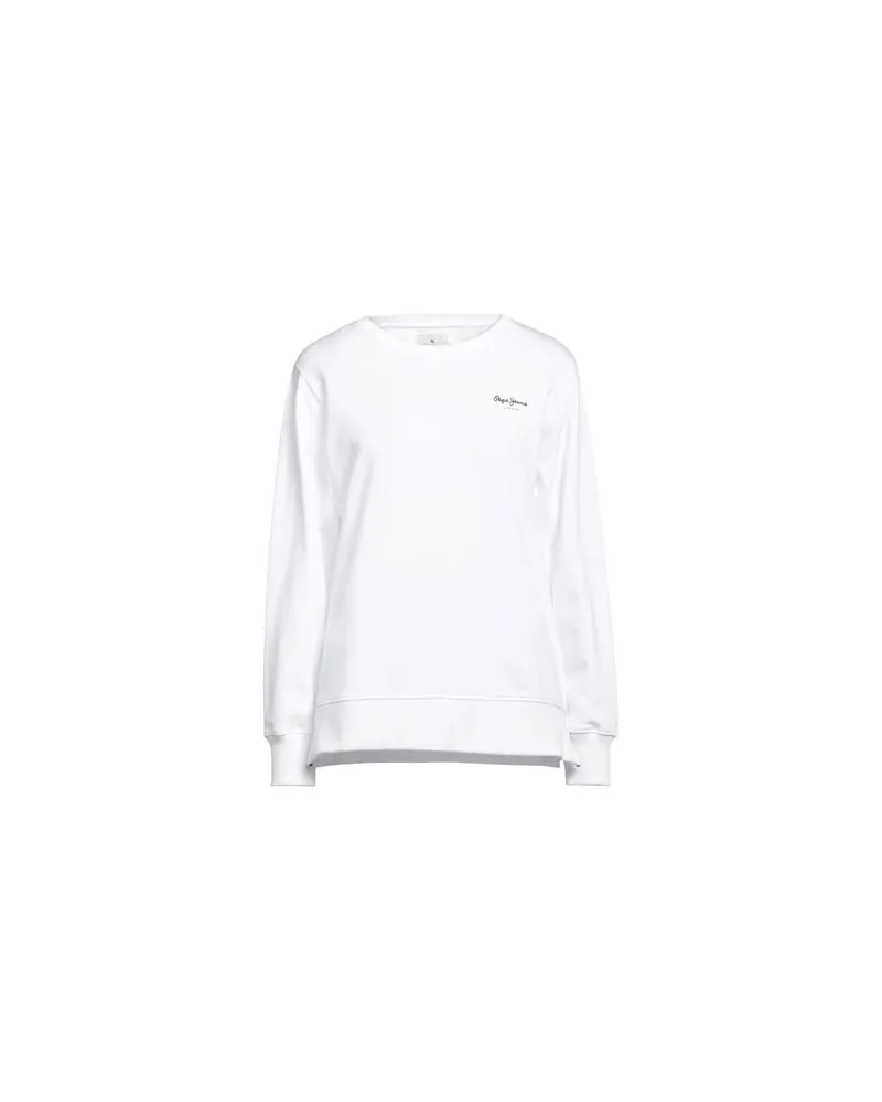 Pepe Jeans TOPS - Sweatshirtsauf YOOX.COM Weiß
