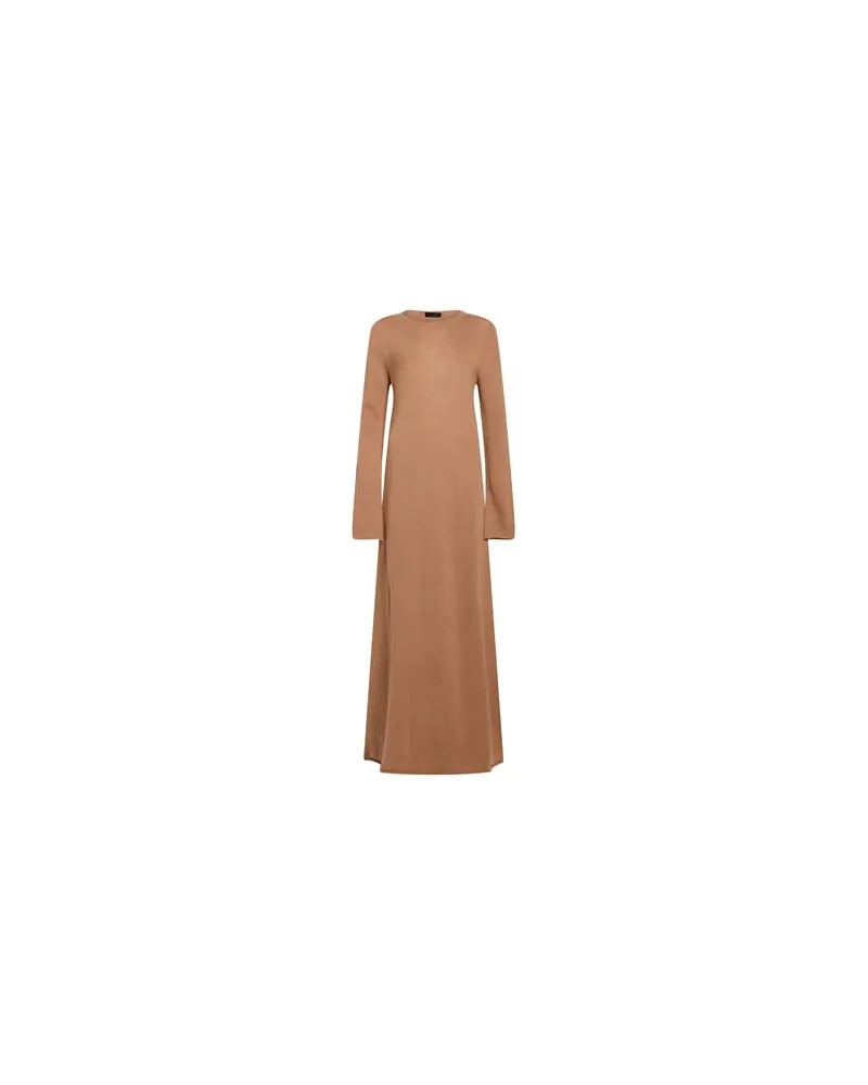 Roberto Collina KLEIDER - Maxi-Kleiderauf YOOX.COM Kamel
