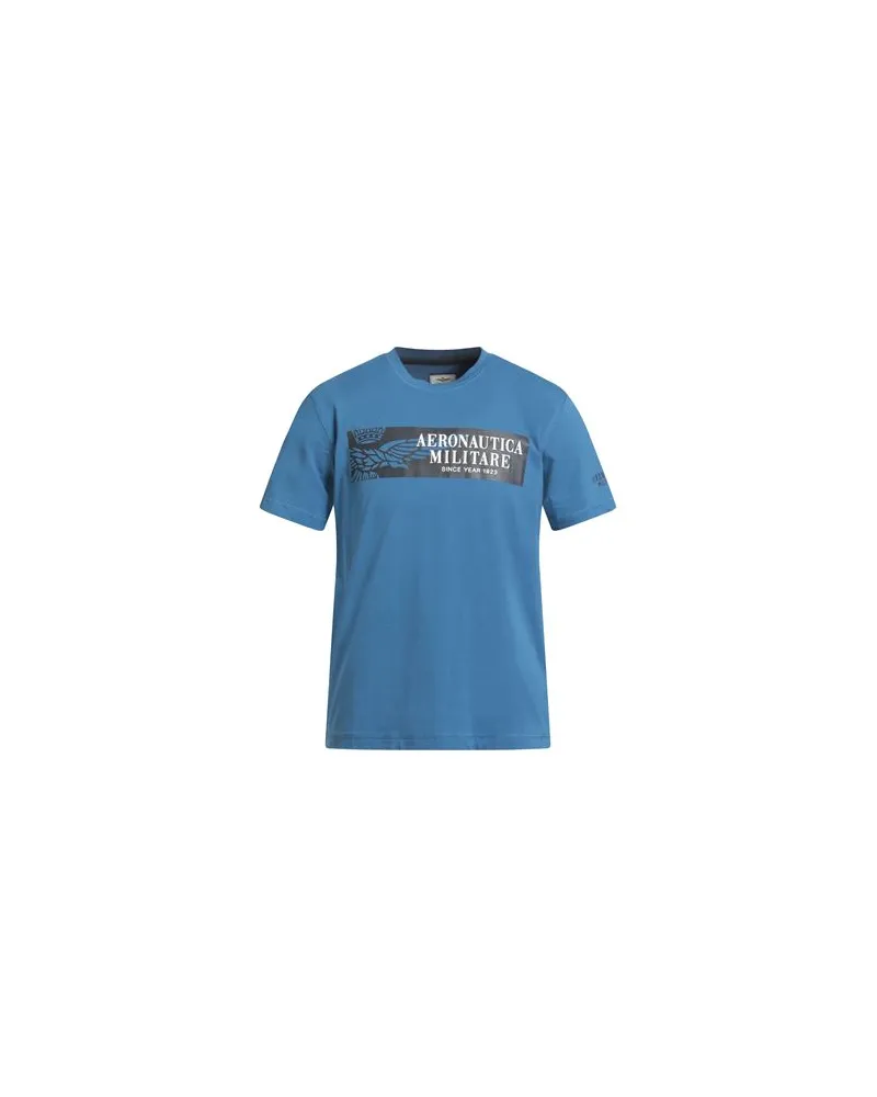 Aeronautica Militare TOPS - T-shirtsauf YOOX.COM Azurblau