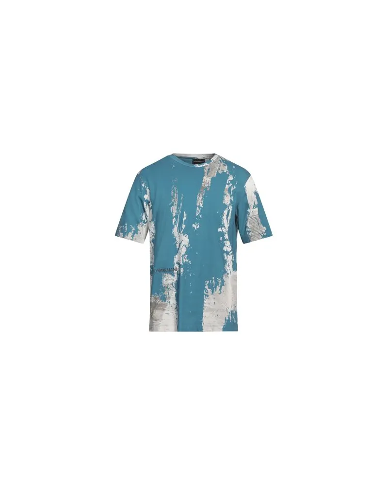 Emporio Armani TOPS - T-shirtsauf YOOX.COM Azurblau