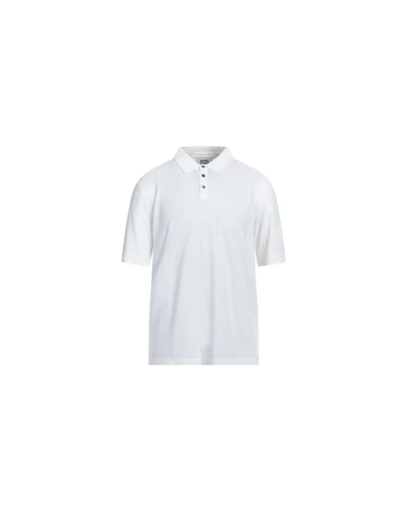 Alpha Studio TOPS - Poloshirtsauf YOOX.COM Weiß