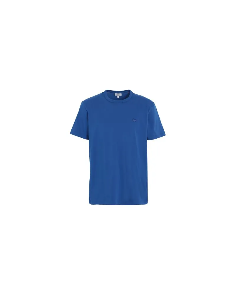 Woolrich SHEEP TEE   - TOPS - T-shirtsauf YOOX.COM Königsblau