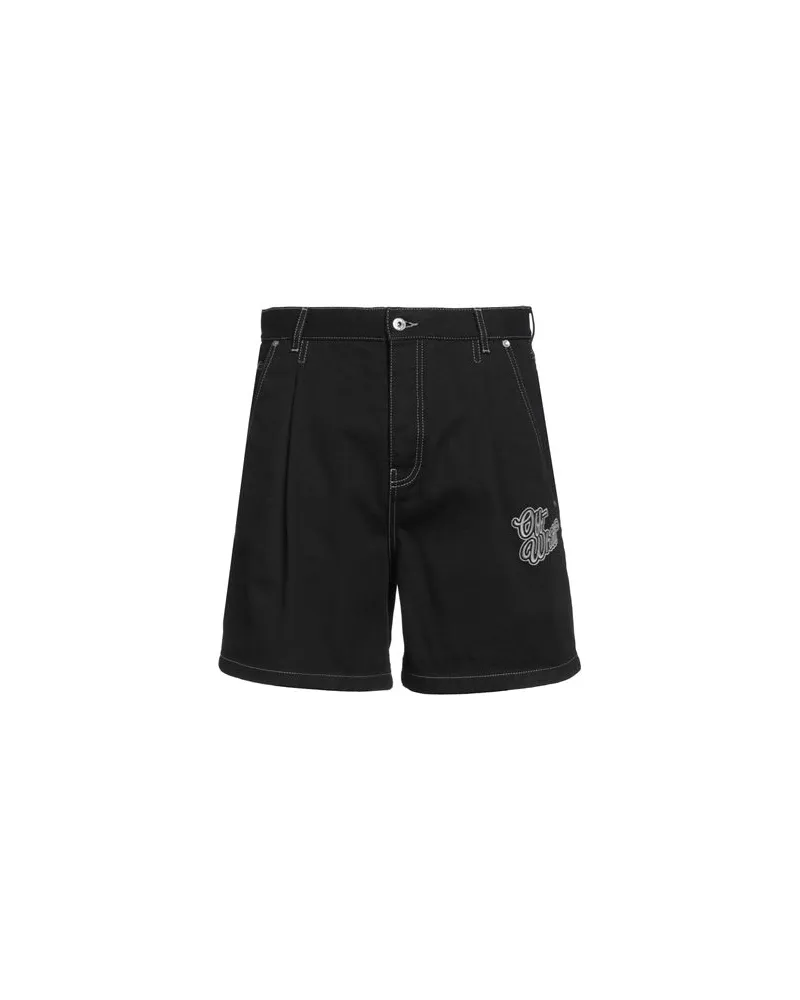 OFF-WHITE HOSEN & RÖCKE - Shorts & Bermudashortsauf YOOX.COM Schwarz