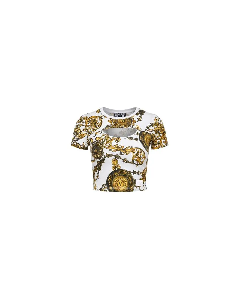 Versace Jeans TOPS - T-shirtsauf YOOX.COM Weiß