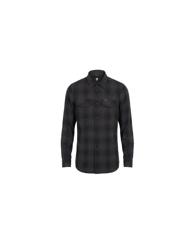 G-STAR RAW TOPS - Hemdenauf YOOX.COM Braungrau