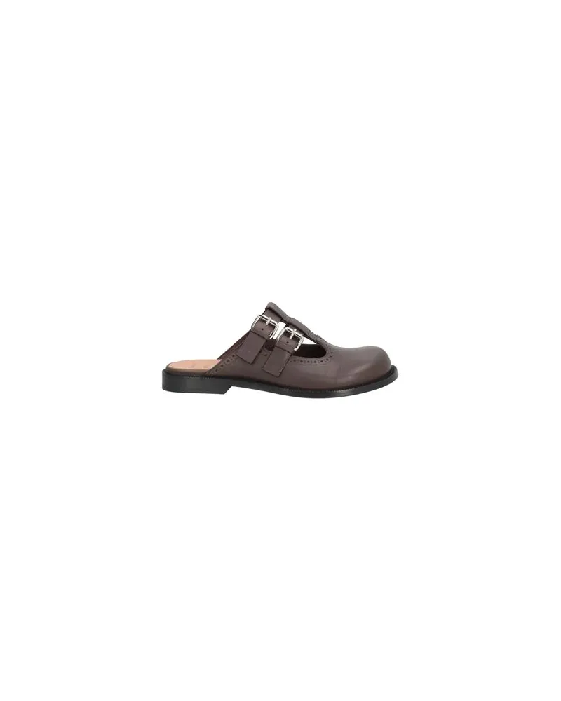 Loewe SCHUHE - Mules & Clogsauf YOOX.COM Dunkelbraun