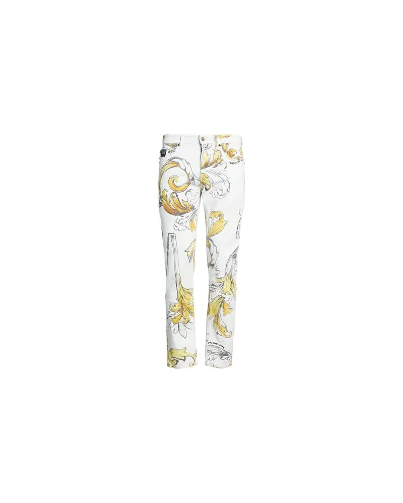 Versace Jeans HOSEN & RÖCKE - Hosenauf YOOX.COM Pastellgelb