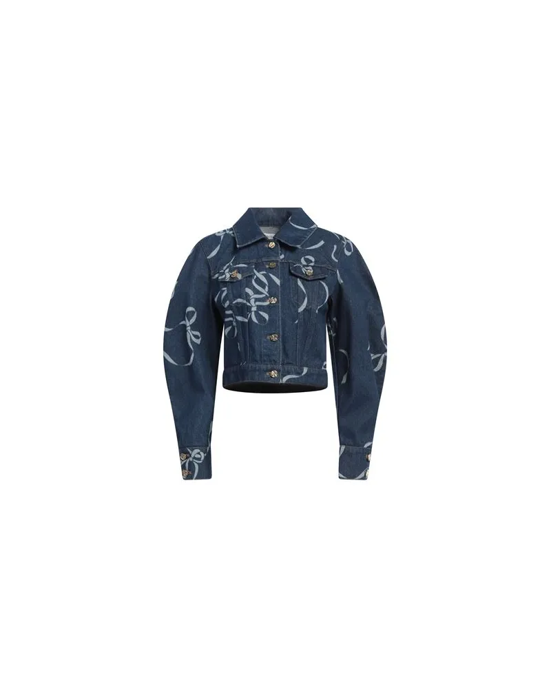 Nina Ricci JACKEN & MÄNTEL - Jeansjacken/Mäntelauf YOOX.COM Blau