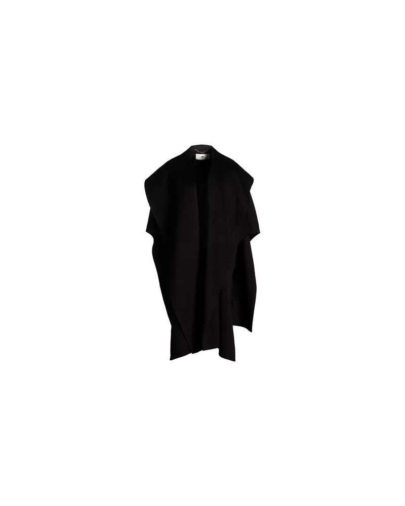 Elisabetta Franchi JACKEN & MÄNTEL - Capesauf YOOX.COM Schwarz