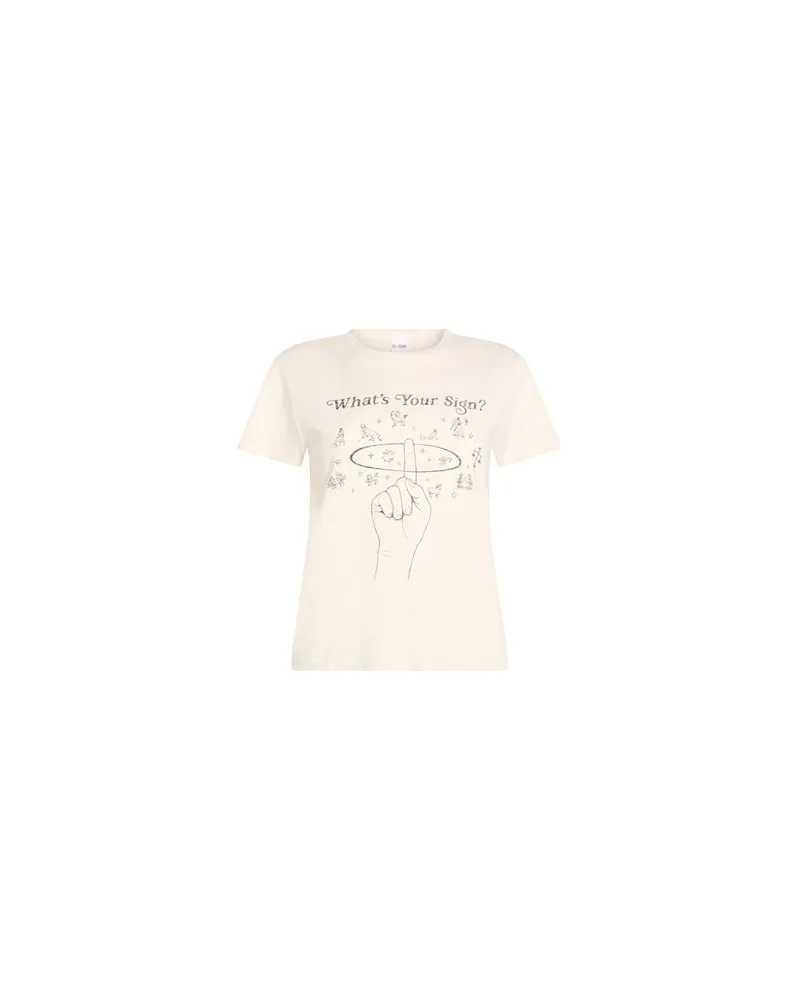 RE/DONE TOPS - T-shirtsauf YOOX.COM Elfenbein