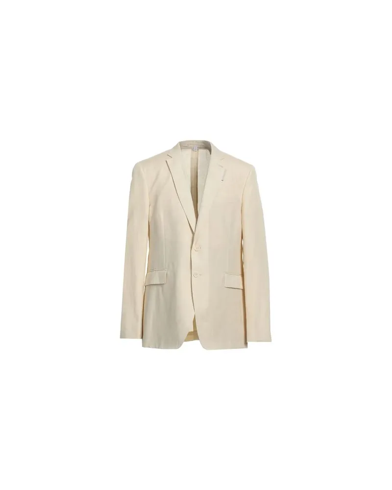 Burberry ANZÜGE und CO-ORDS - Blazersauf YOOX.COM Cremeweiß