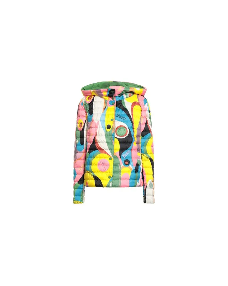 Herno GLOBE - JACKEN & MÄNTEL - Pufferjacken & Daunenjackenauf YOOX.COM Gelb