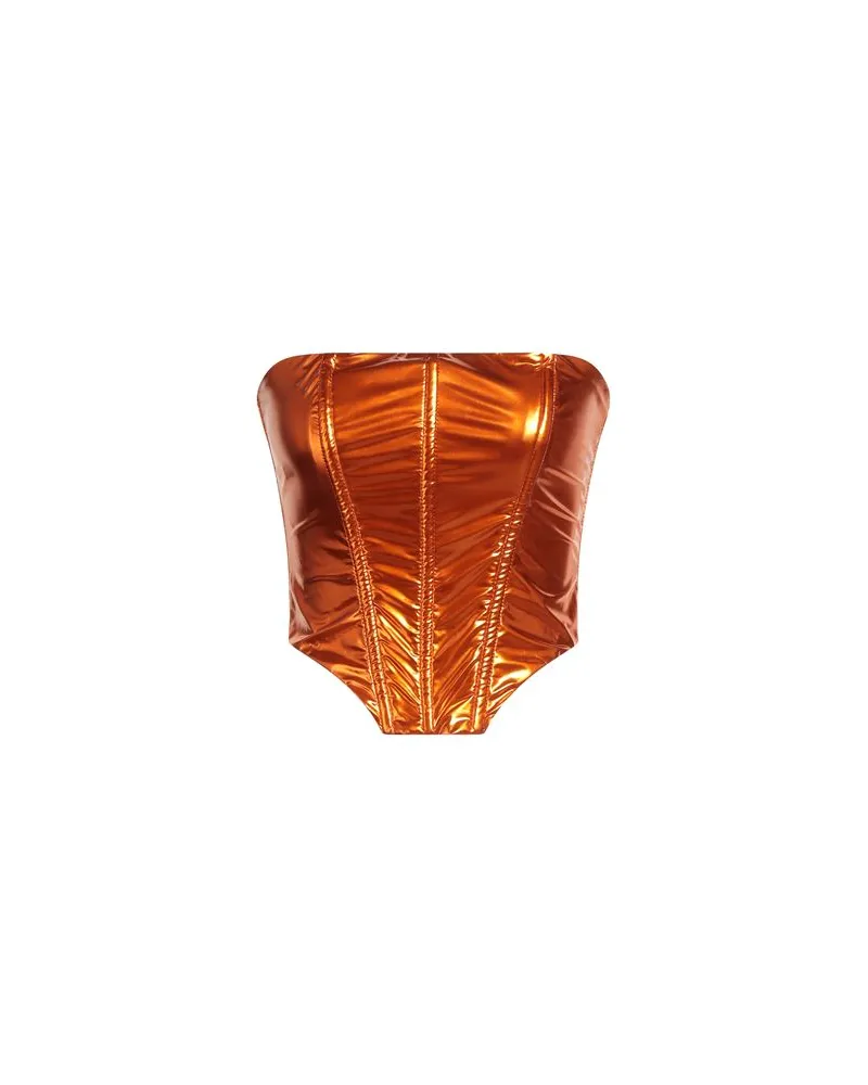 Patrizia Pepe TOPS - Topsauf YOOX.COM Orange