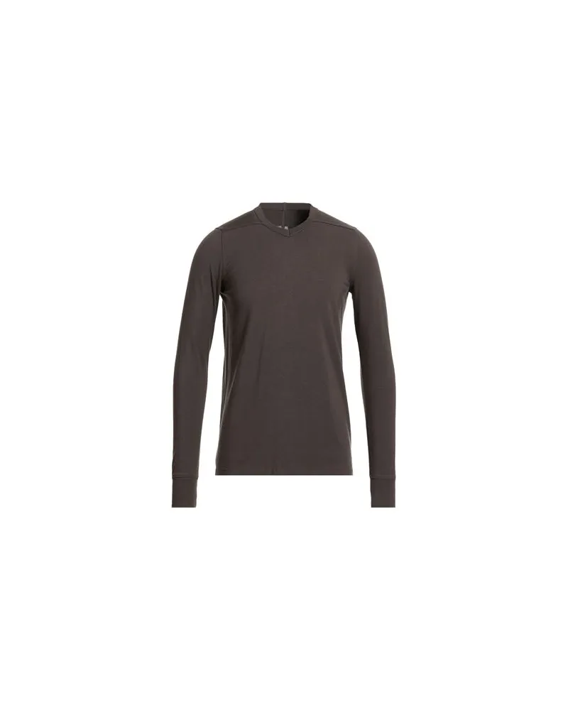 Rick Owens TOPS - T-shirtsauf YOOX.COM Braungrau