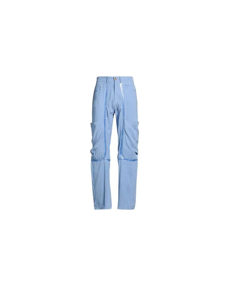 GCDS HOSEN & RÖCKE - Hosenauf YOOX.COM Hellblau
