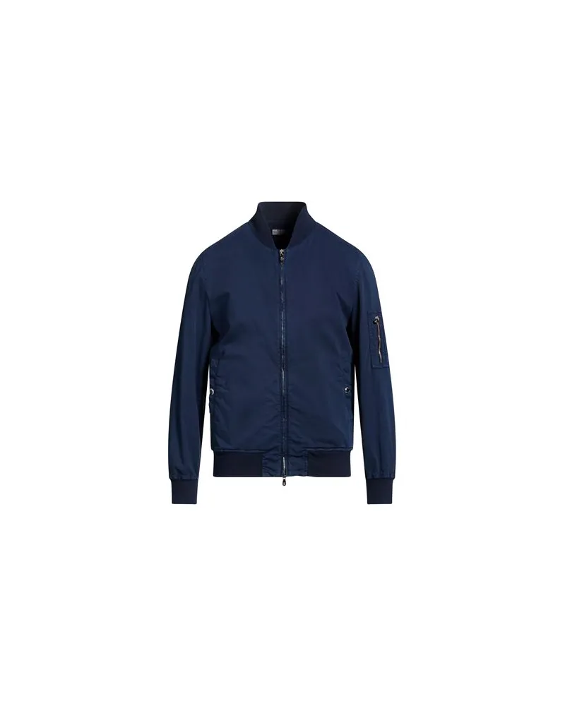 Brunello Cucinelli JACKEN & MÄNTEL - Jeansjacken/Mäntelauf YOOX.COM Marineblau