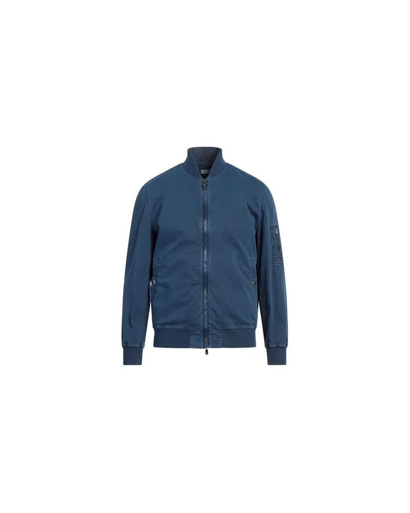 Brunello Cucinelli JACKEN & MÄNTEL - Jeansjacken/Mäntelauf YOOX.COM Blau
