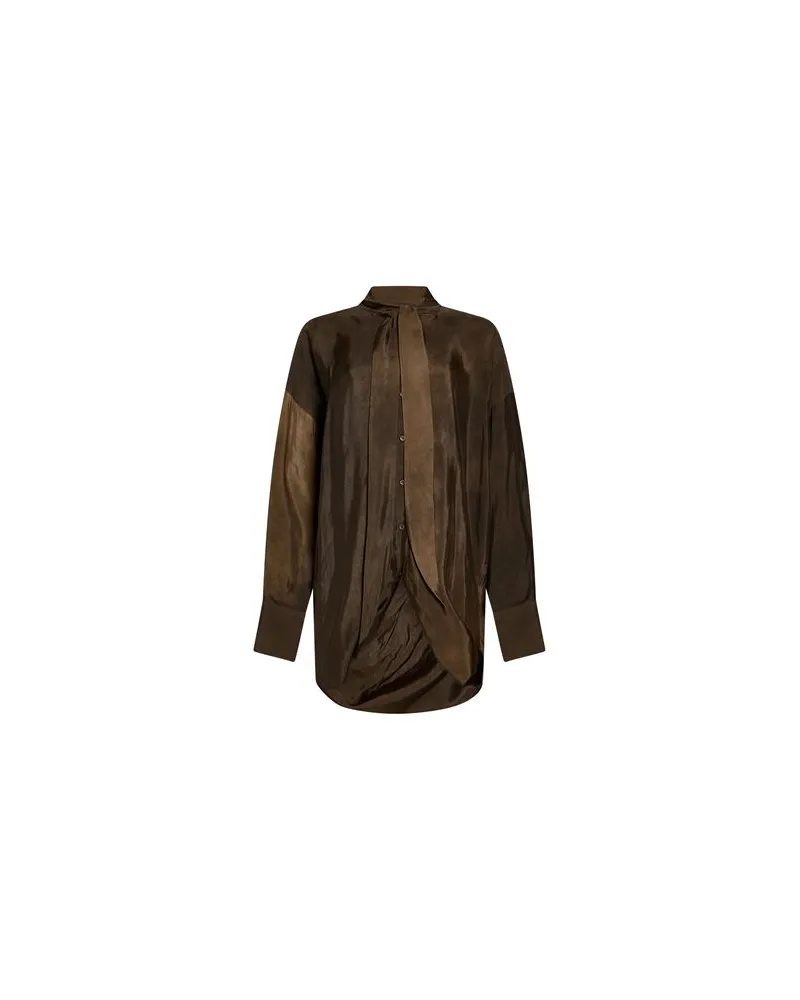 Uma Wang TOPS - Hemdenauf YOOX.COM Khaki