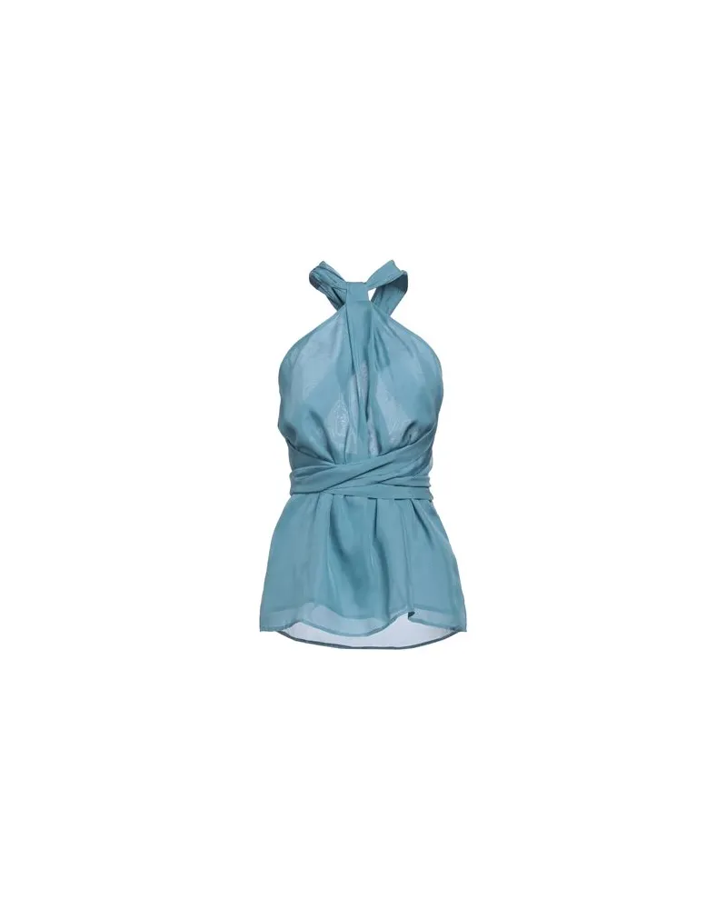 Jacob Lee TOPS - Topsauf YOOX.COM Taubenblau