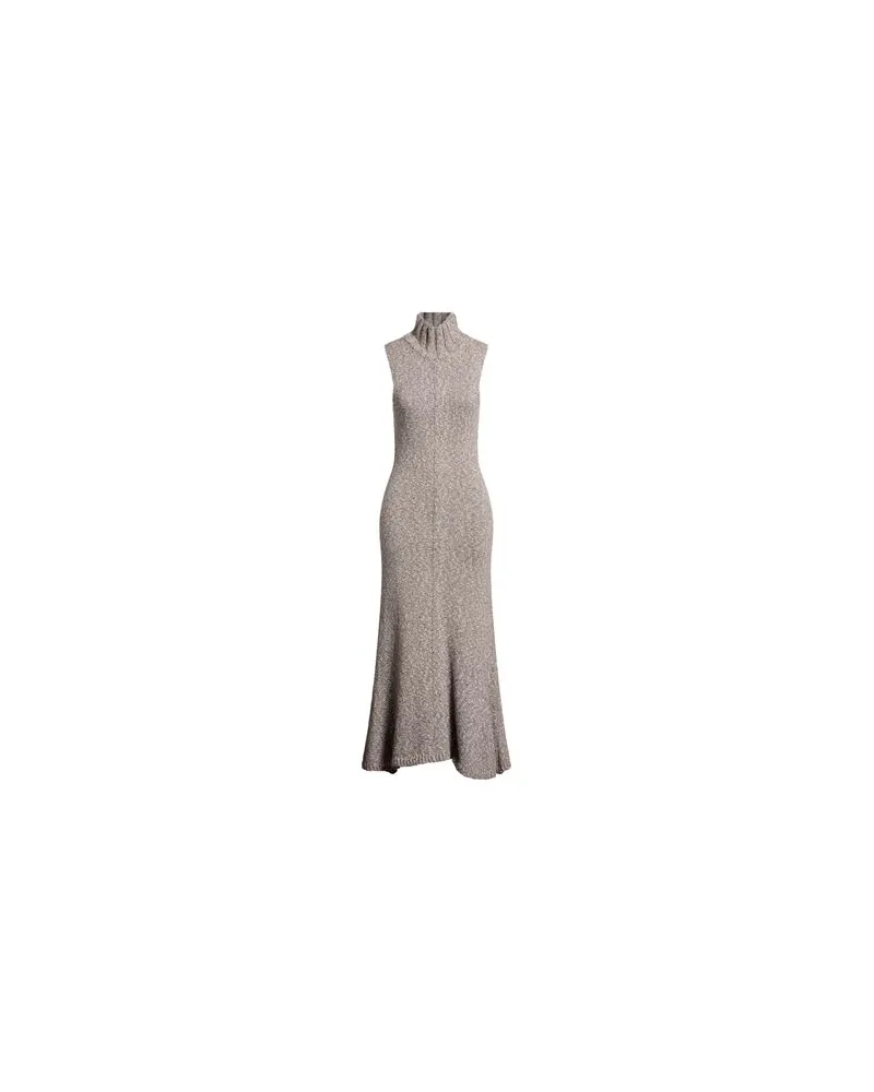 LVIR KLEIDER - Maxi-Kleiderauf YOOX.COM Grau