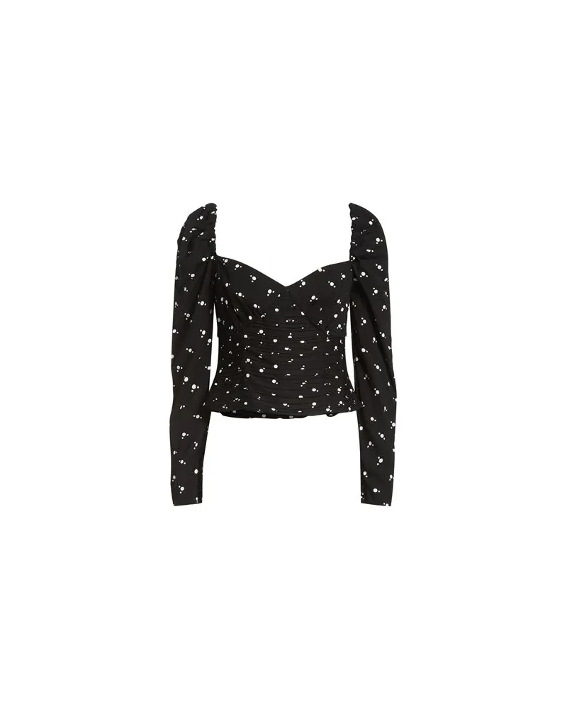 Self-Portrait TOPS - Topsauf YOOX.COM Schwarz
