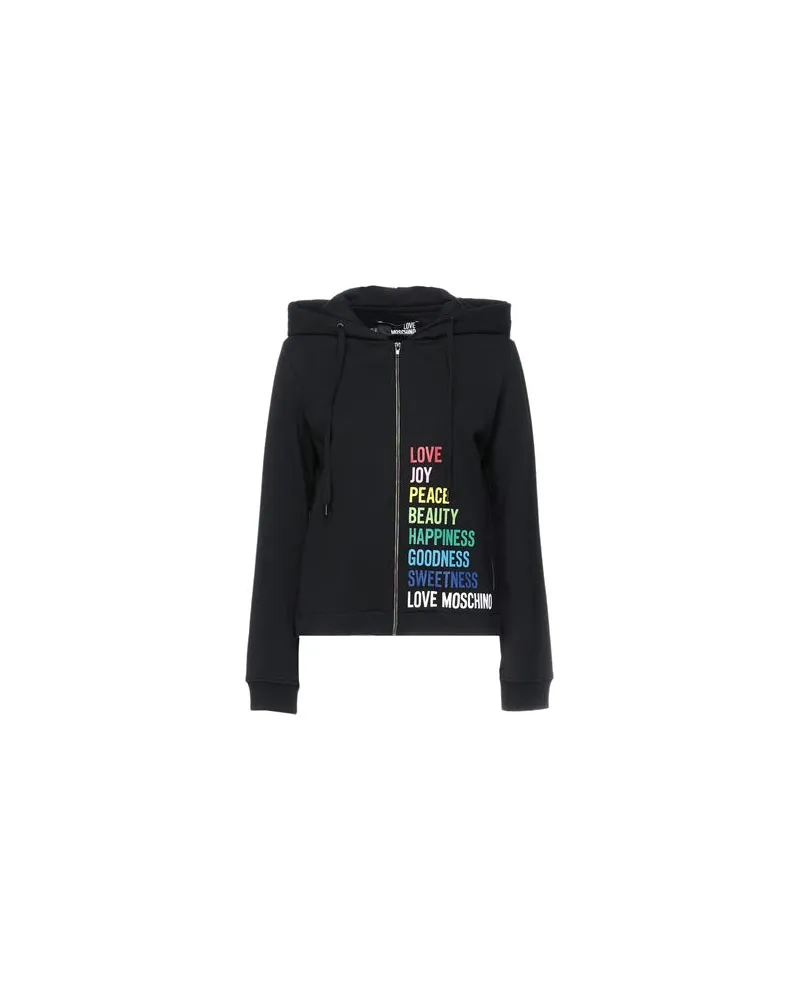 Moschino TOPS - Sweatshirtsauf YOOX.COM Schwarz