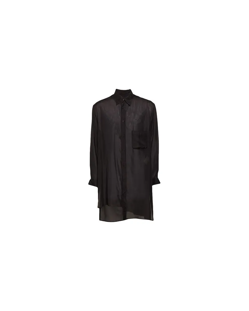 Yohji Yamamoto TOPS - Hemdenauf YOOX.COM Schwarz