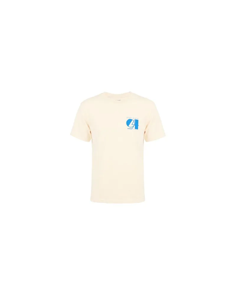 SPORTY & RICH TOPS - T-shirtsauf YOOX.COM Elfenbein