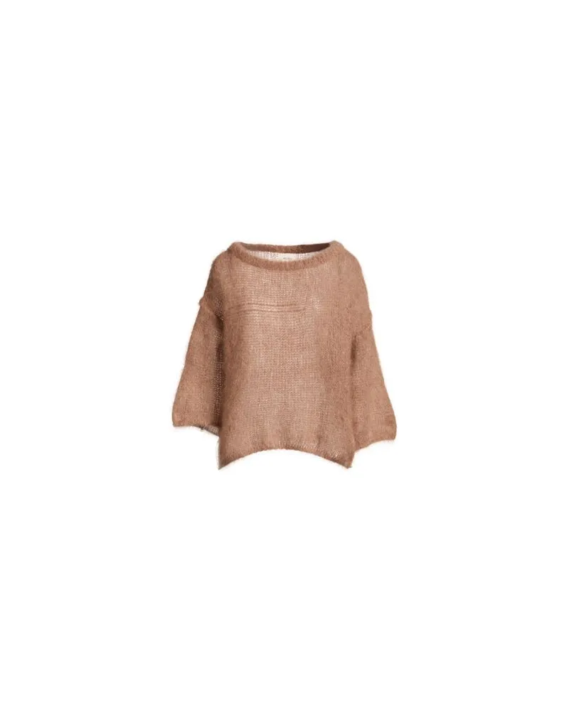 VICOLO STRICKWAREN - Pulloverauf YOOX.COM Hellbraun